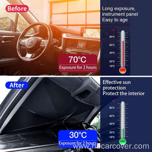 Windshield Sun Shade Foldable Reflector Windshields Umbrella